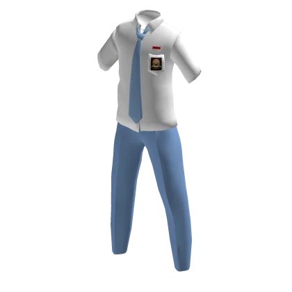 Indonesian Senior High School Male Uniform