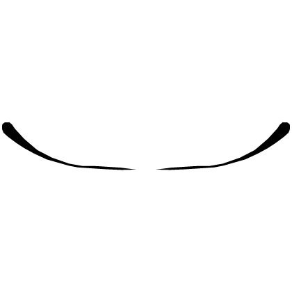 Anime Split Smile Mouth (3D Face Accessory)