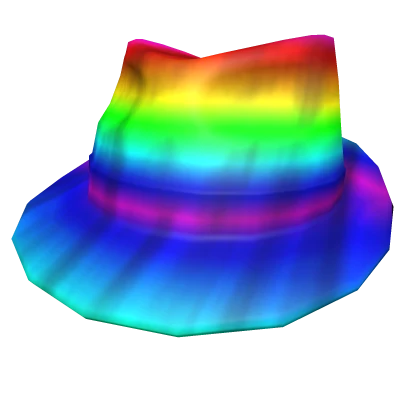 Rainbow Fedora