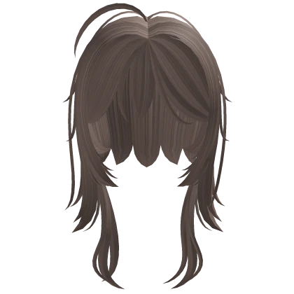 ouji jellyfish long whispy emo milktea hair