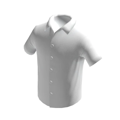 Short-sleeved shirt : White