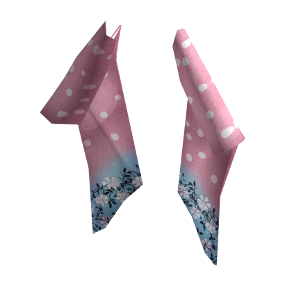 ❄ Koyuki Pink Kimono Furisode Sleeves