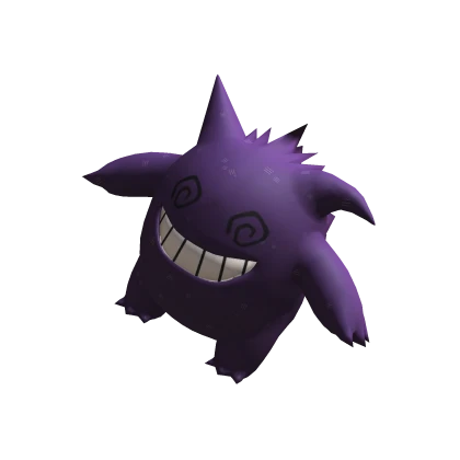 Peluche de gengar derrotado