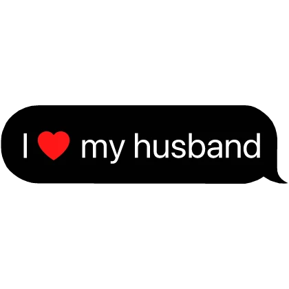 I heart my husband