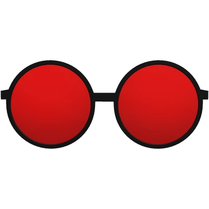 😎 Red Round Glasses 😎