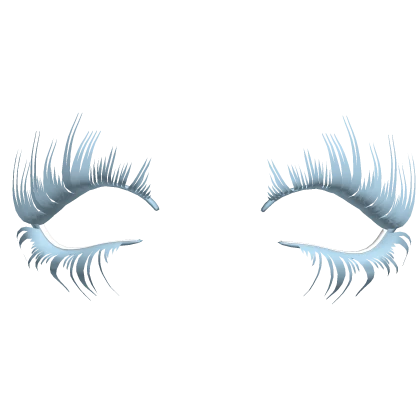 gyaru dramatic lashes (light blue) 