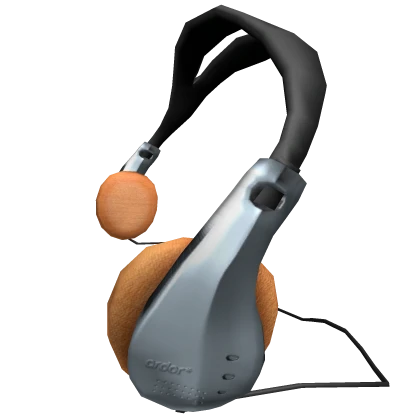 ardor* - 2000's plastic headphones (silver)