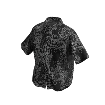 Batik Button Up Shirt