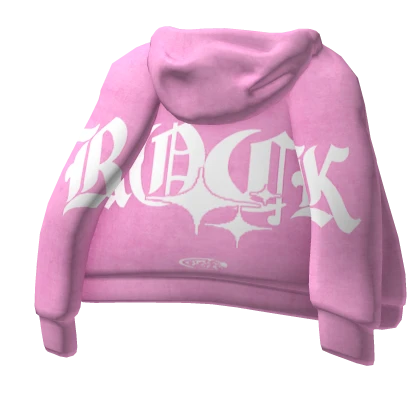 Pink 'Crescent & Star' - Rockstar Hoodie [1.0]