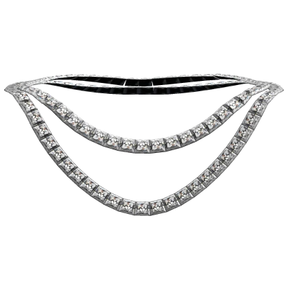 Iced Out Double Tennis Chain 1.0