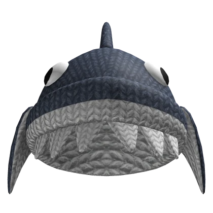 Light Blue Shark Beanie