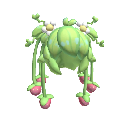 Cutecore Kawaii Strawberry Pigtail Hair