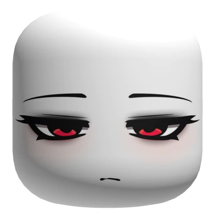 Don't Even Try Pretty Face With Red Eyes - White