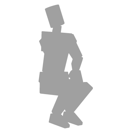 ♡ Cute Model Crouch Emote Profile Pose