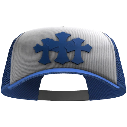 Chrome Hearts Cross Patch Trucker Hat | Forward