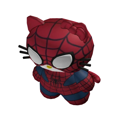 Cute Spider Boy Kitty Plushie Holdable