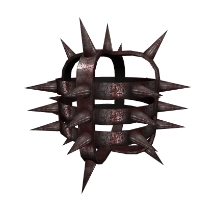 Dirty Horror Caged Head