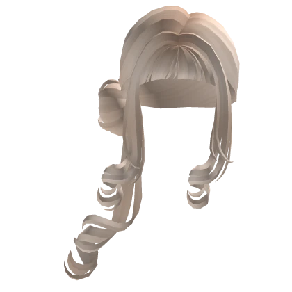 Harajuku Kawaii Bun in Light Blonde