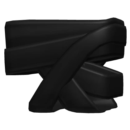 Left Black Bandage Glove R6