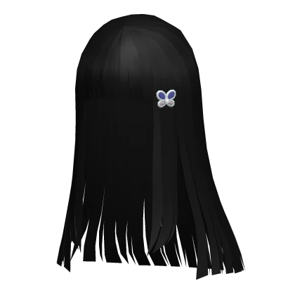 Sawako Hime Cut Butterfly Clip