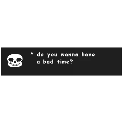 Sans Bad Time Undertale Deltarune