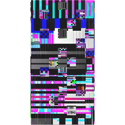 Glitch TV Left Arm R6 1.0 [Animated]