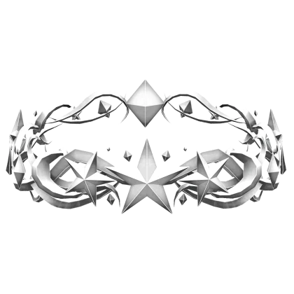Glowing White Star Crown