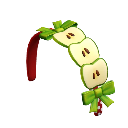 Igari Apple Polka Dot Headband