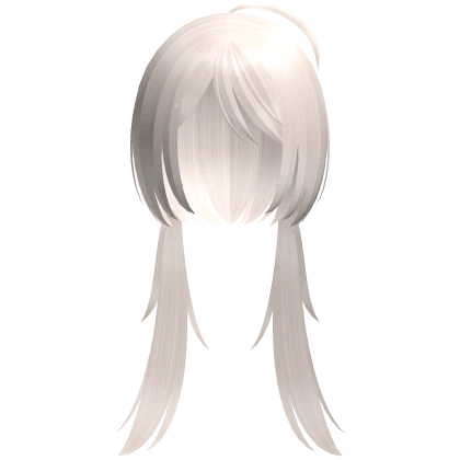 🤍 long jellyfish anime pigtails platinum blonde
