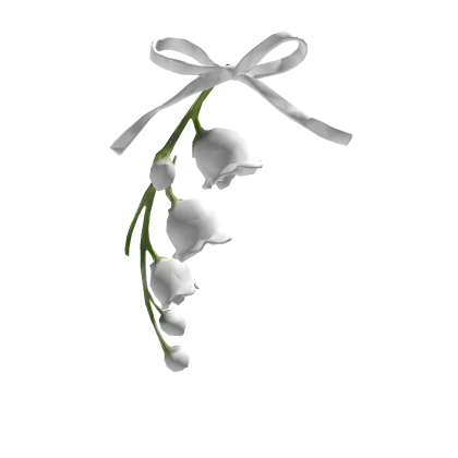 (^_^)ﾉ🎀 bow + lily of tha valley