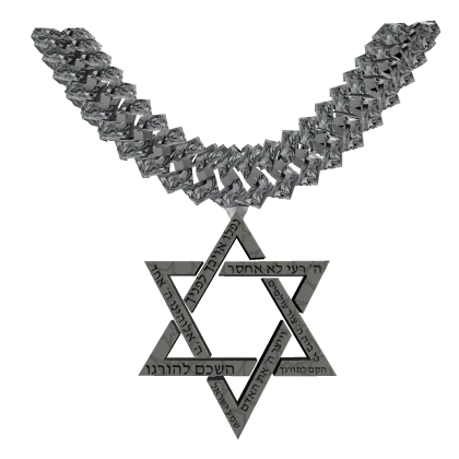 Star Of David Chain Necklace [Israel]