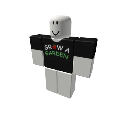  Grow A Garden T-Shirt (Black)