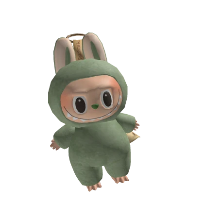 Labubu Exciting Macaron THE MONSTERS green