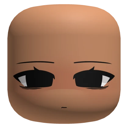 Gloomy Eyes Face - Nougat