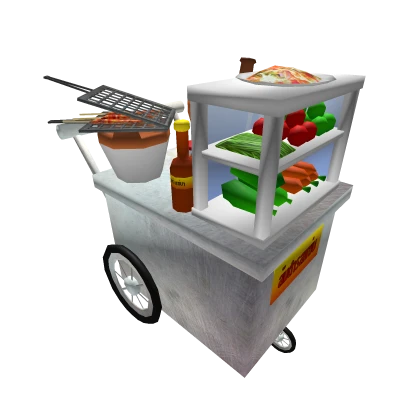 Thai Papaya Salad Somtum food cart