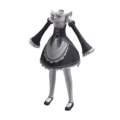 Realistic Maid Rem & Ram Cloth