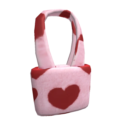 [3.0] Valentines Fur Hearts Tote Bag