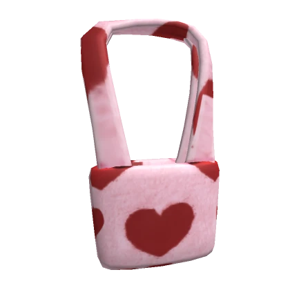 [1.0] Valentines Fur Hearts Tote Bag