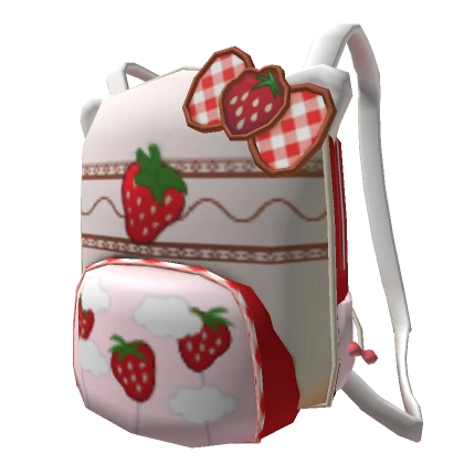 [1.0] Strawberry Kawaii Backpack