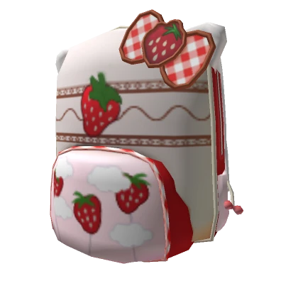 [3.0] Strawberry Kawaii Backpack