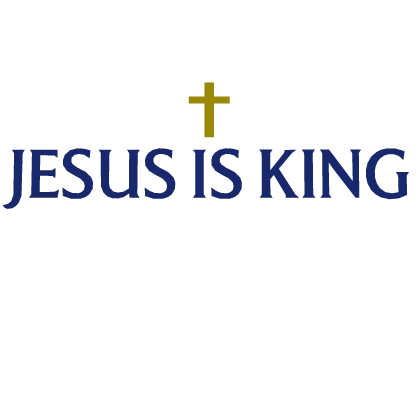 [✝] Jesus Is King Sign