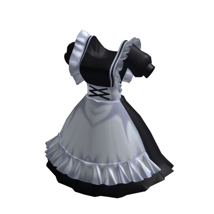 Anime Black Maid Dress