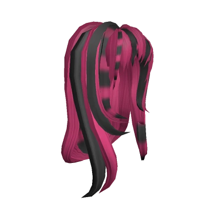 pink raccoon tail fringe