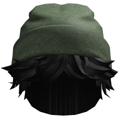 Mikes Stranger Things Beanie w/ Messy Hair