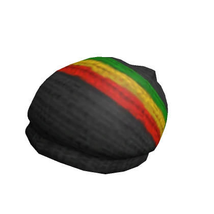 Black Rasta Beanie