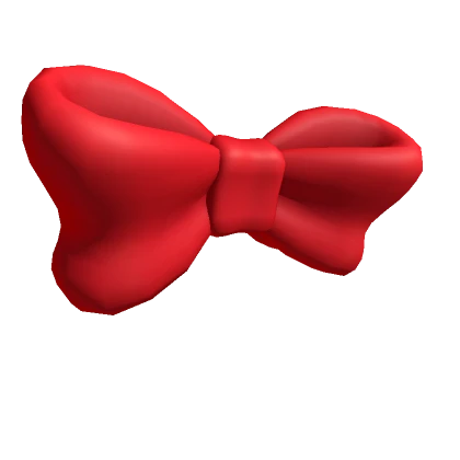 Large Red Bow Tie