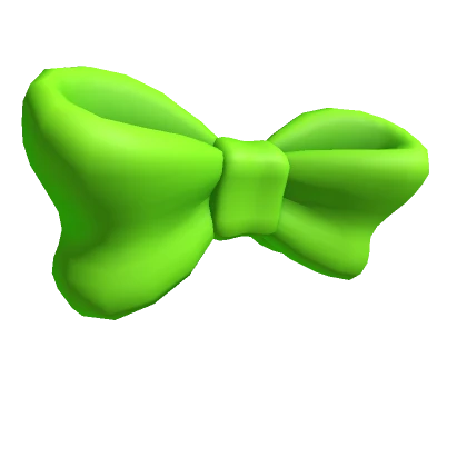 Large Green Bow Tie