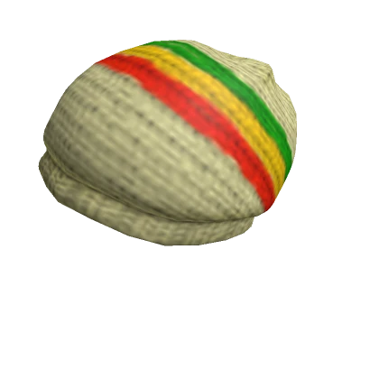 Cream Rasta Beanie