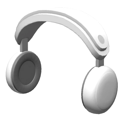 Basic White Headphones