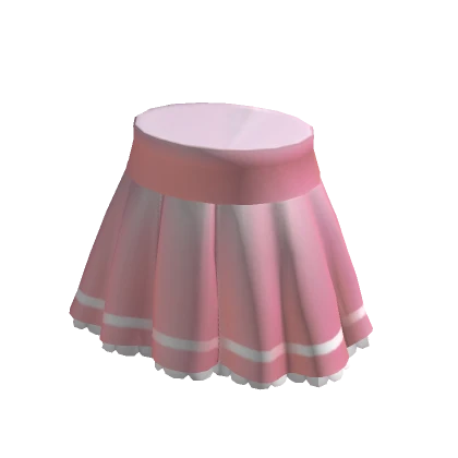 Ruffled Skirt in Pink